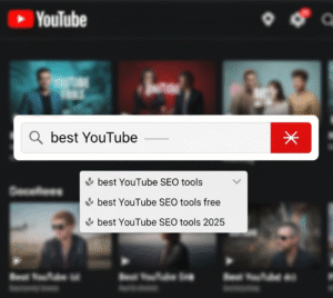 YouTube SEO Tools Image Displaying Keyword's