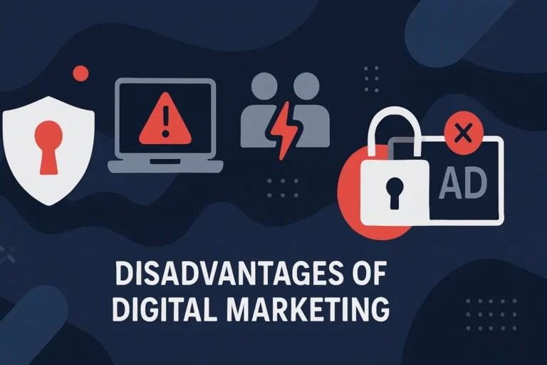 disadvantages of digital marketing