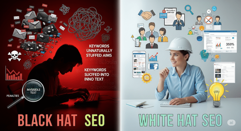 SEO Blackhat and Whitehat Strategy