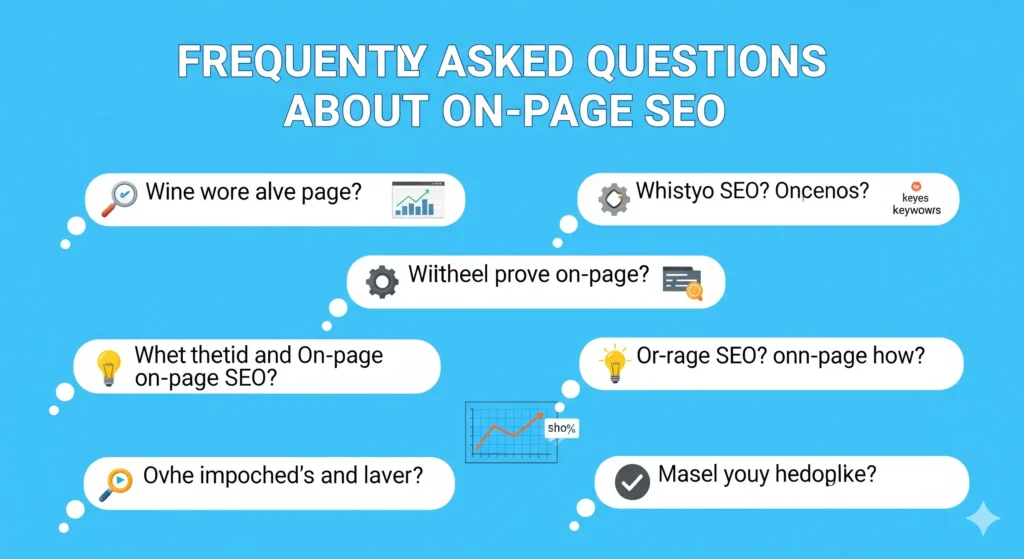 Frequently asked questions about on-page SEO