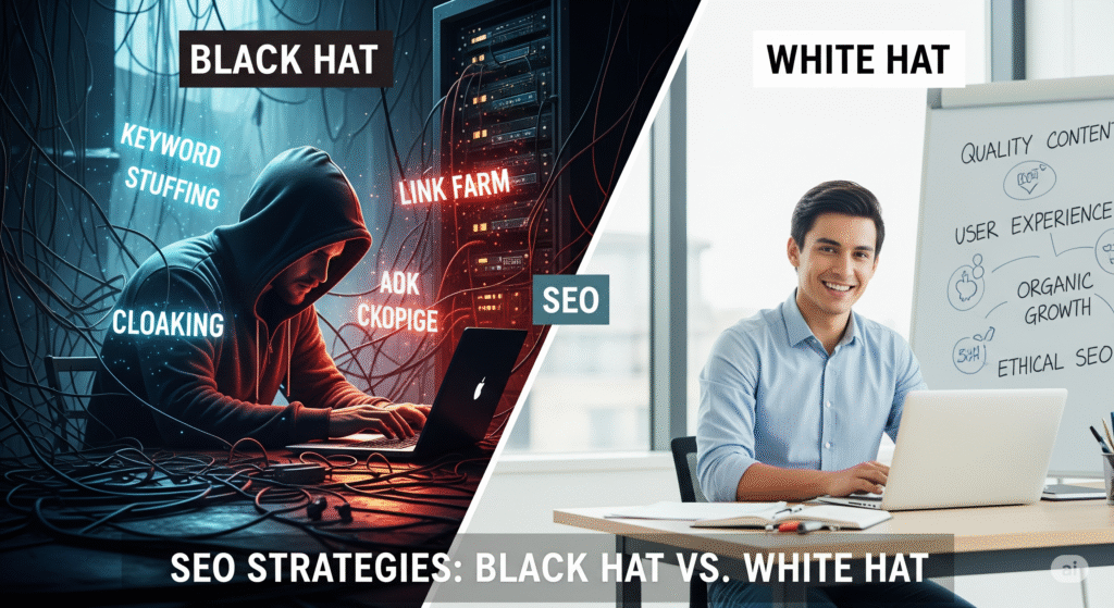 whitehat and blackhat SEO