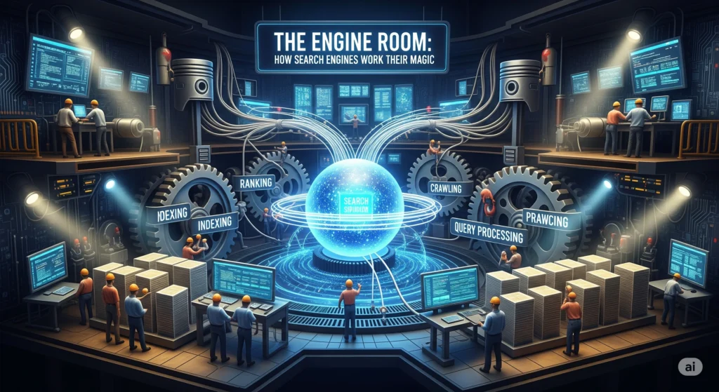 The Engine Room How Search Engines Work Their Magic