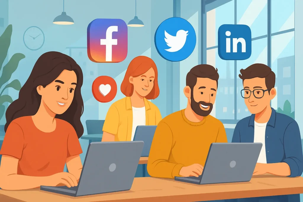 social media marketing job for freshers