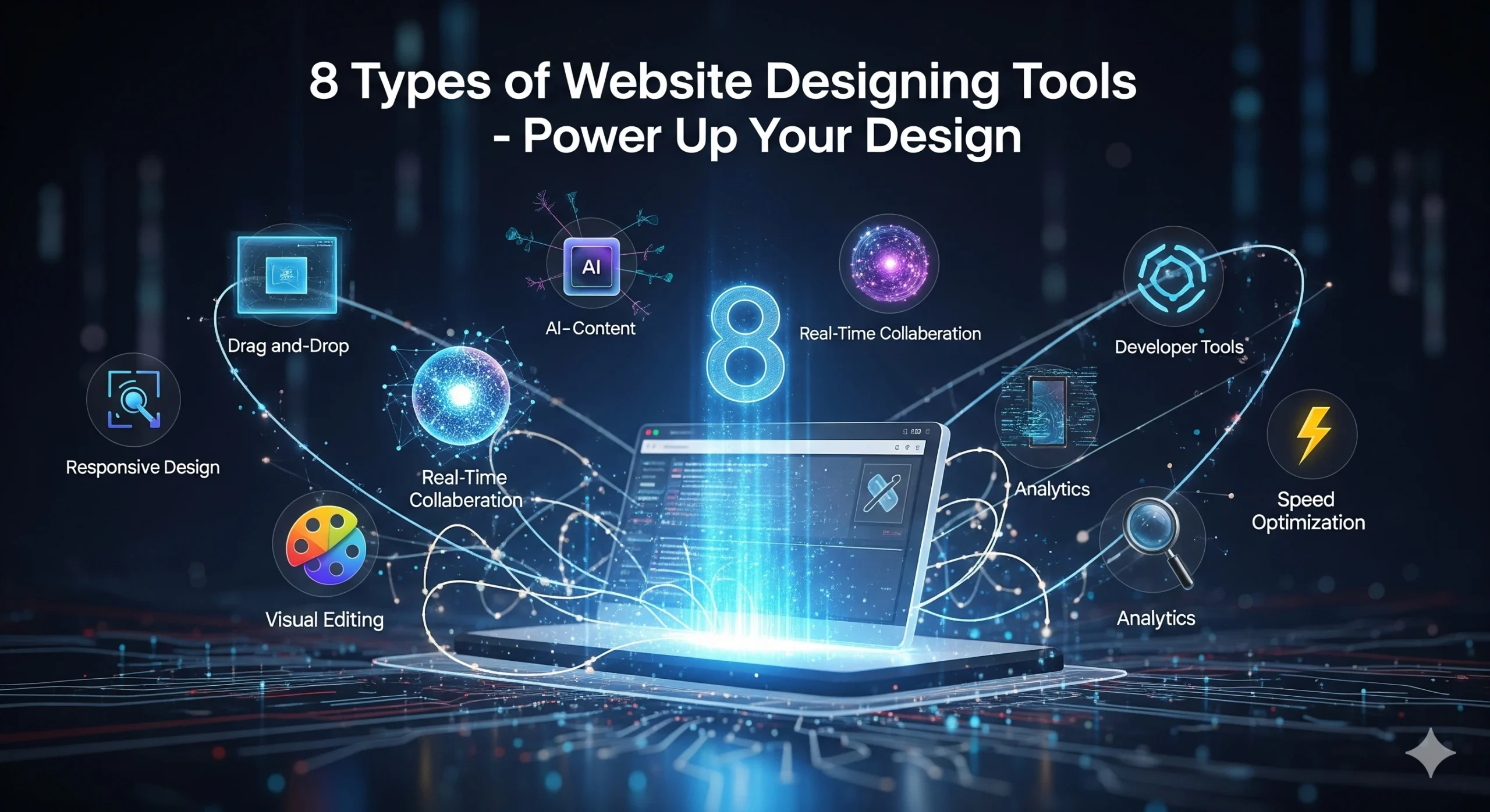 8 Types of Website Designing Tools – Power Up Your Design