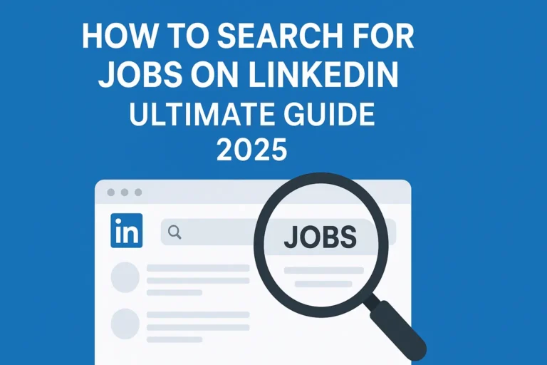  How to Search for Jobs on LinkedIn — Ultimate Guide 2025