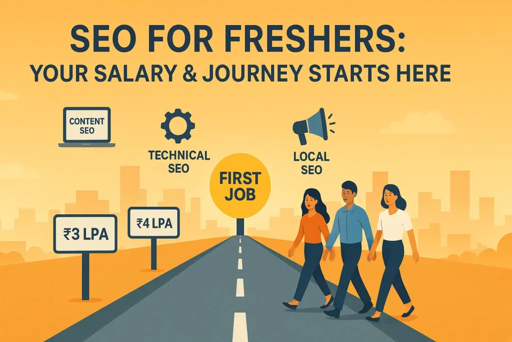 seo salary for freshers job opportunities