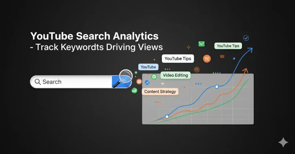 YouTube Search Analytics – Track Keywords Driving Views​