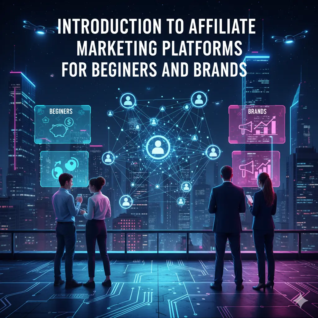 Introduction to affiliate marketing platforms for beginners and brands.