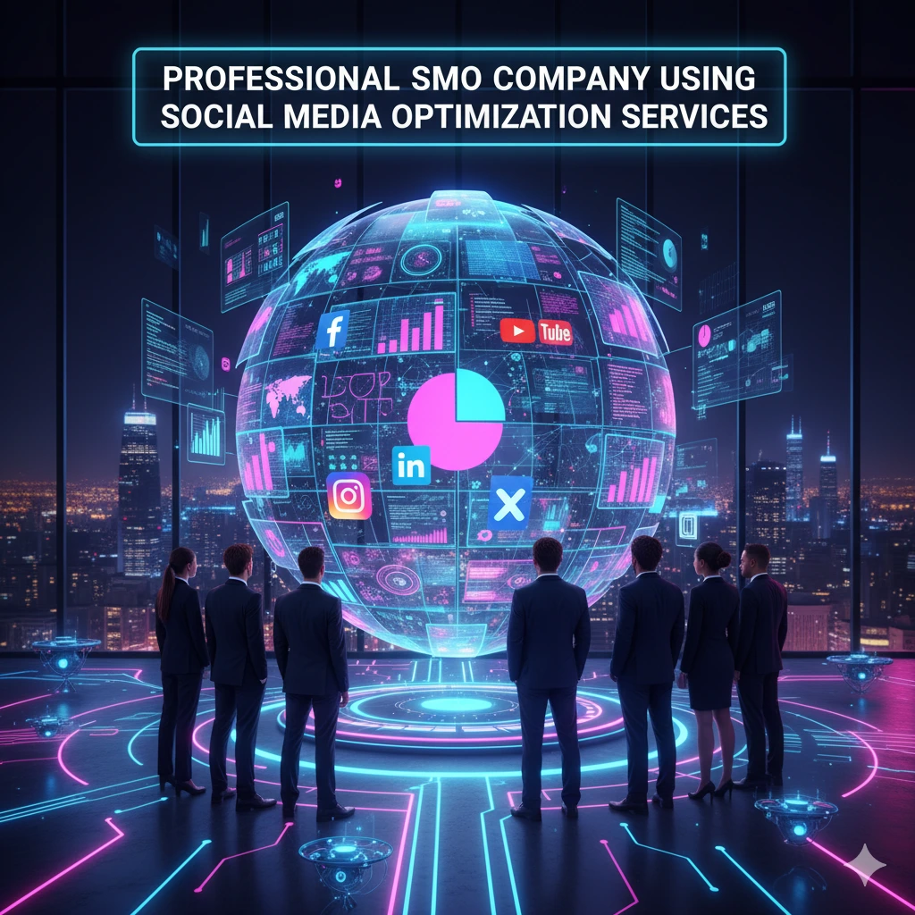 Professional SMO company using social media optimization services.