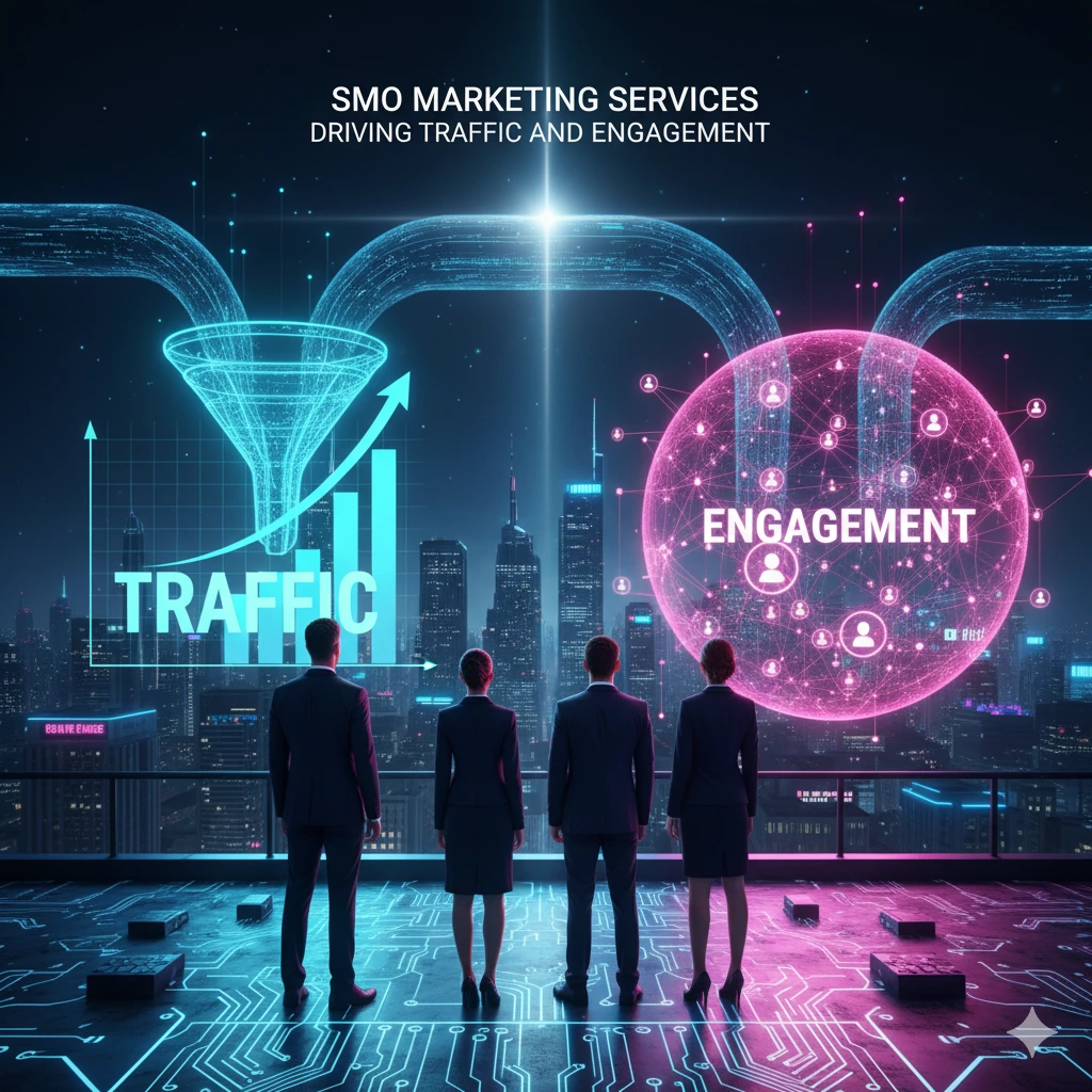 SMO marketing services driving traffic and engagement.