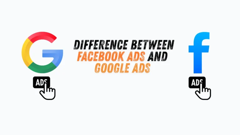 difference between facebook ads and google ads