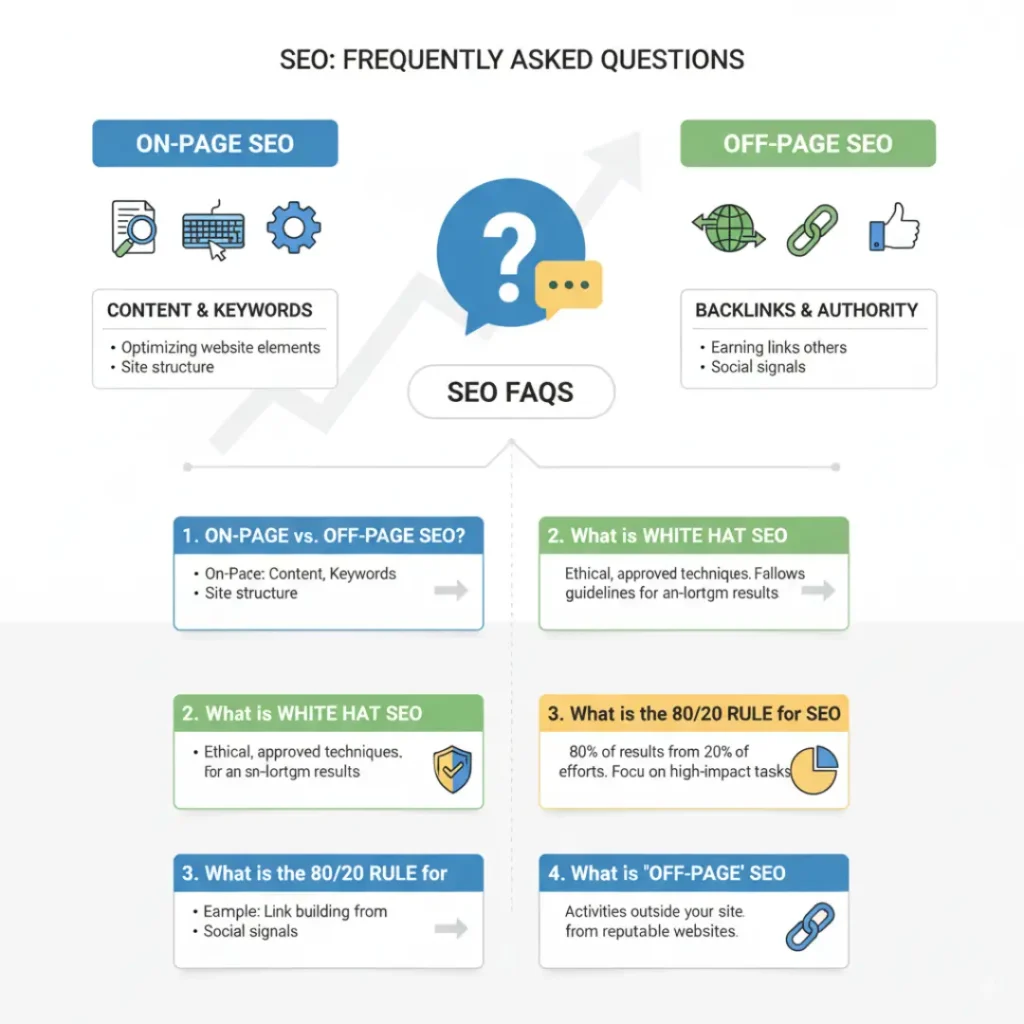 faqs of seo which frequently asked questions
