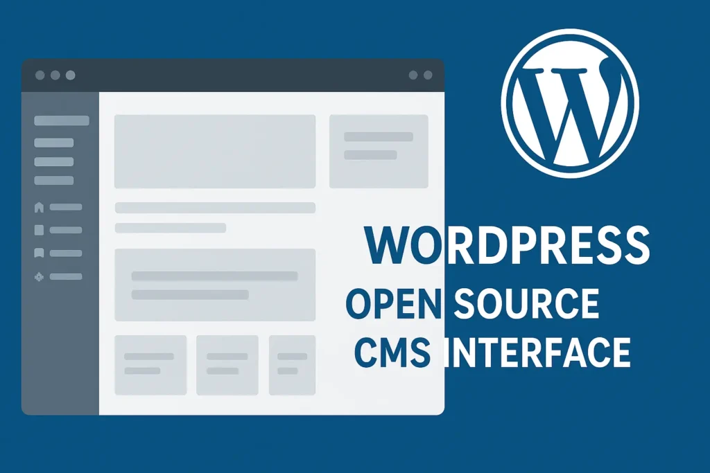 WordPress Open Source CMS Interface