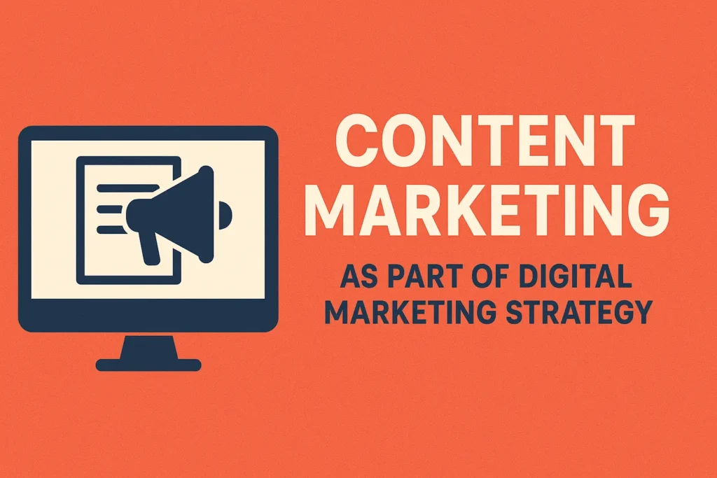 content marketing as part of digital marketing strategy