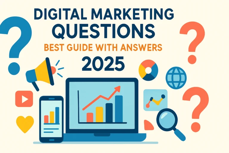 digital marketing questions