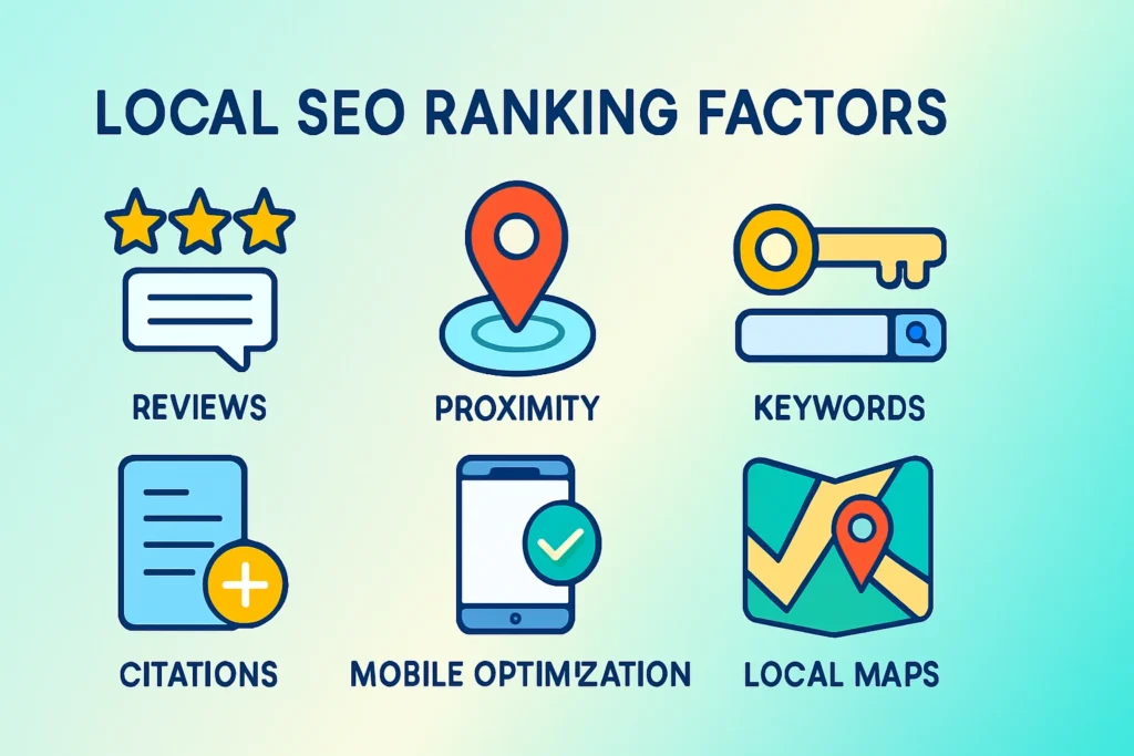 local seo ranking factors