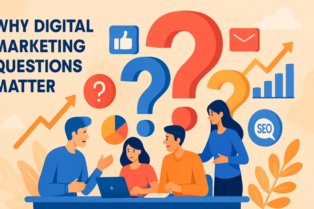 why digital marketing questions matters